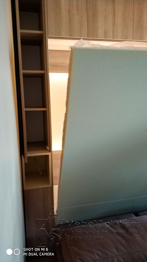 Вертикальная шкаф-кровать