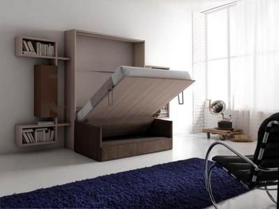 Шафа-ліжко з диваном 1-052