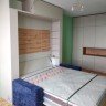 Шафа-ліжко з автоматичним складним диваном 1-012