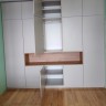 Шкаф-кровать с автоматическим складным диваном 1-012
