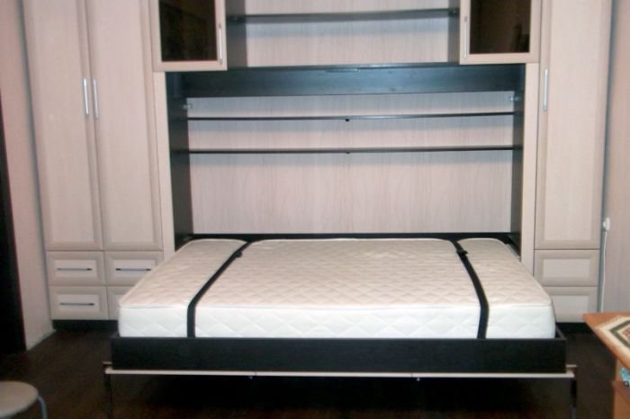 Купить трансформер шкаф кровать * вертикальная РФ +диван с подлокотниками PUSH