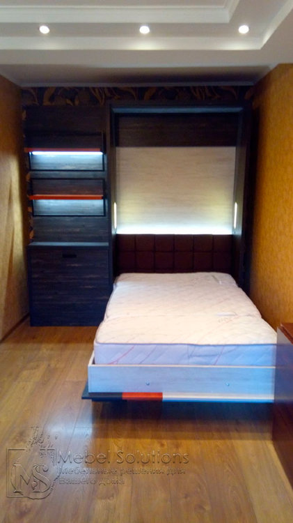 Вертикальная Шкаф-Кровать Трансформер 1-067