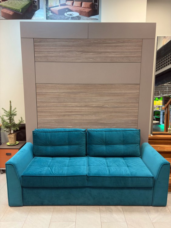 Шафа-ліжко з диваном 1-027