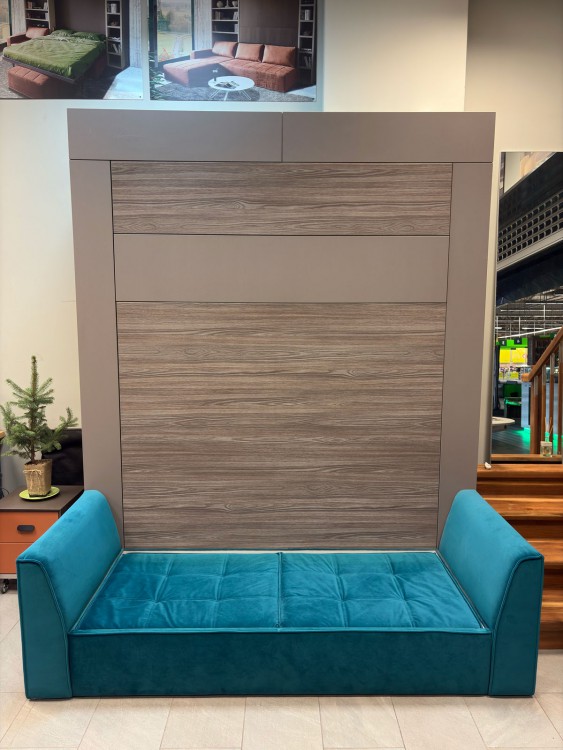 Шафа-ліжко з диваном 1-027